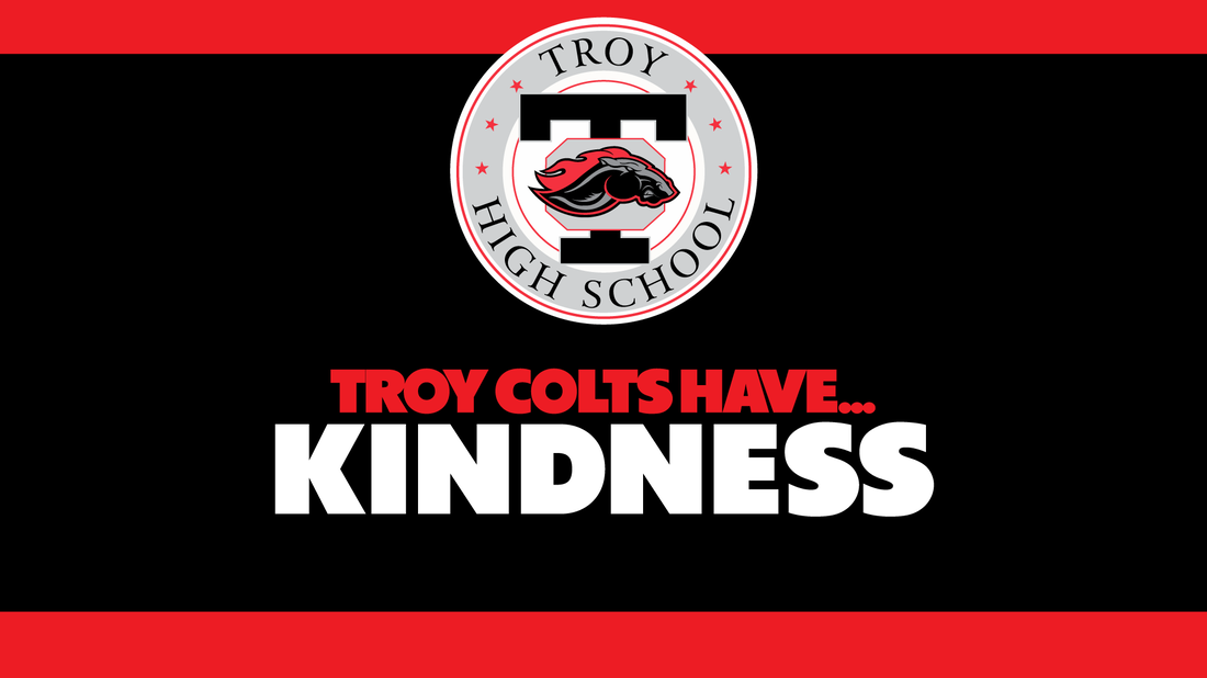 Troy High School Colts Have Kindness Title Image