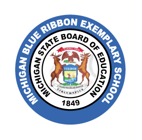 Michigan Blue Ribbon Exemplary School Award Logo