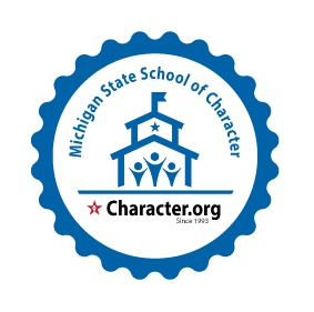 Michigan State School of Character Award Recipient Logo