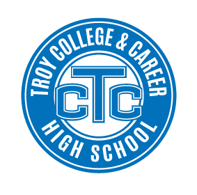 Troy College and Career Alternative High School Mascot Logo