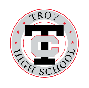 Troy High School Colts TC Mascot Logo