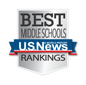U.S. News Ranking Bests Middle Schools Award Logo