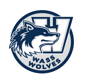 Wass Wolves Mascot Logo